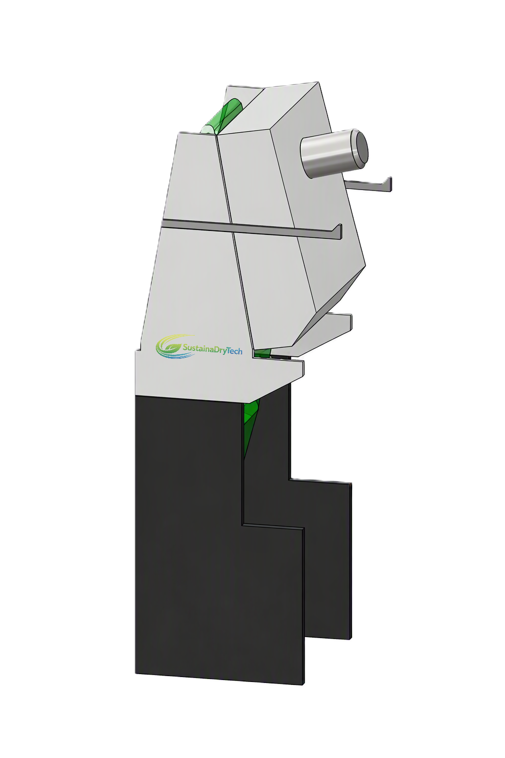 SustainaDryer 13n compact drying module render
